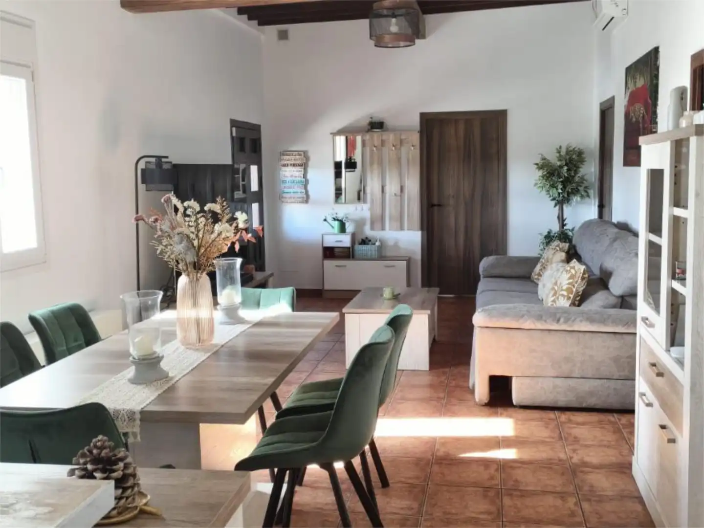 Casa o chalet en venta en Camino Finca el Llano, 28, Pechina Sala de estar de Casa o chalet en venta en Pechina con Aire acondicionado, Terraza y Piscina
