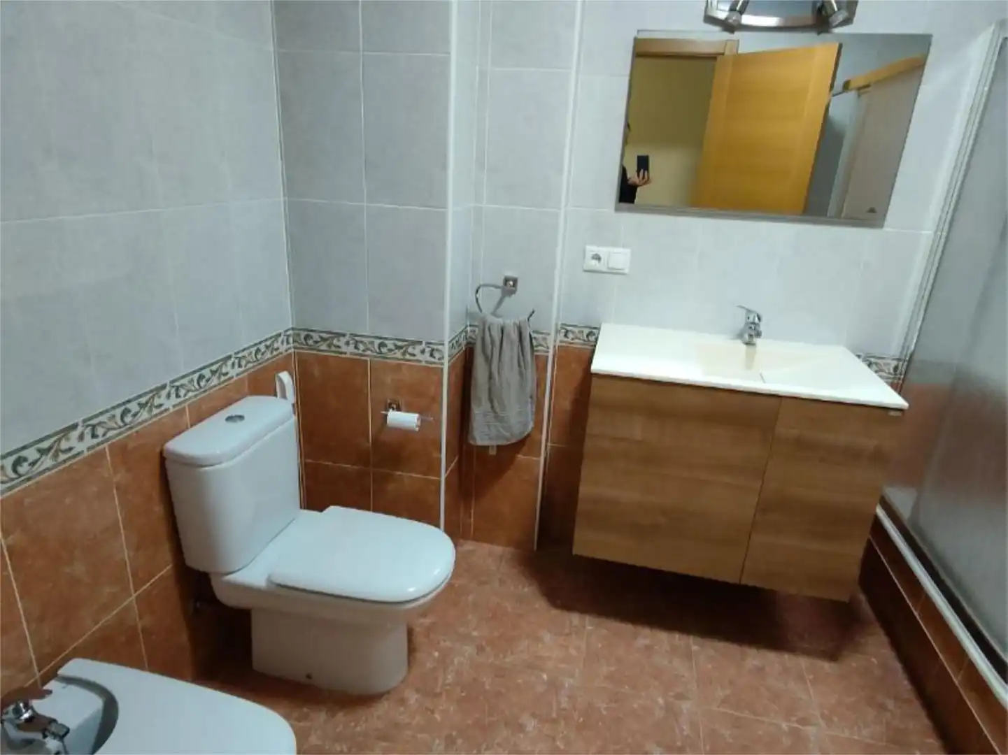 Bathroom of Flat for sale in Monterroso  with Heating, Parquet flooring and Storage room