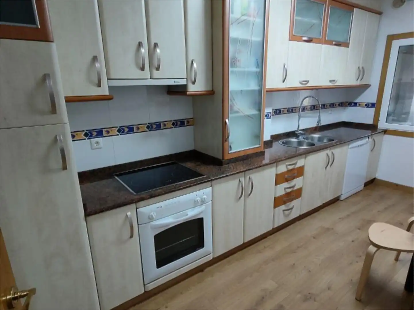 Kitchen of Flat for sale in Monterroso  with Heating, Parquet flooring and Storage room
