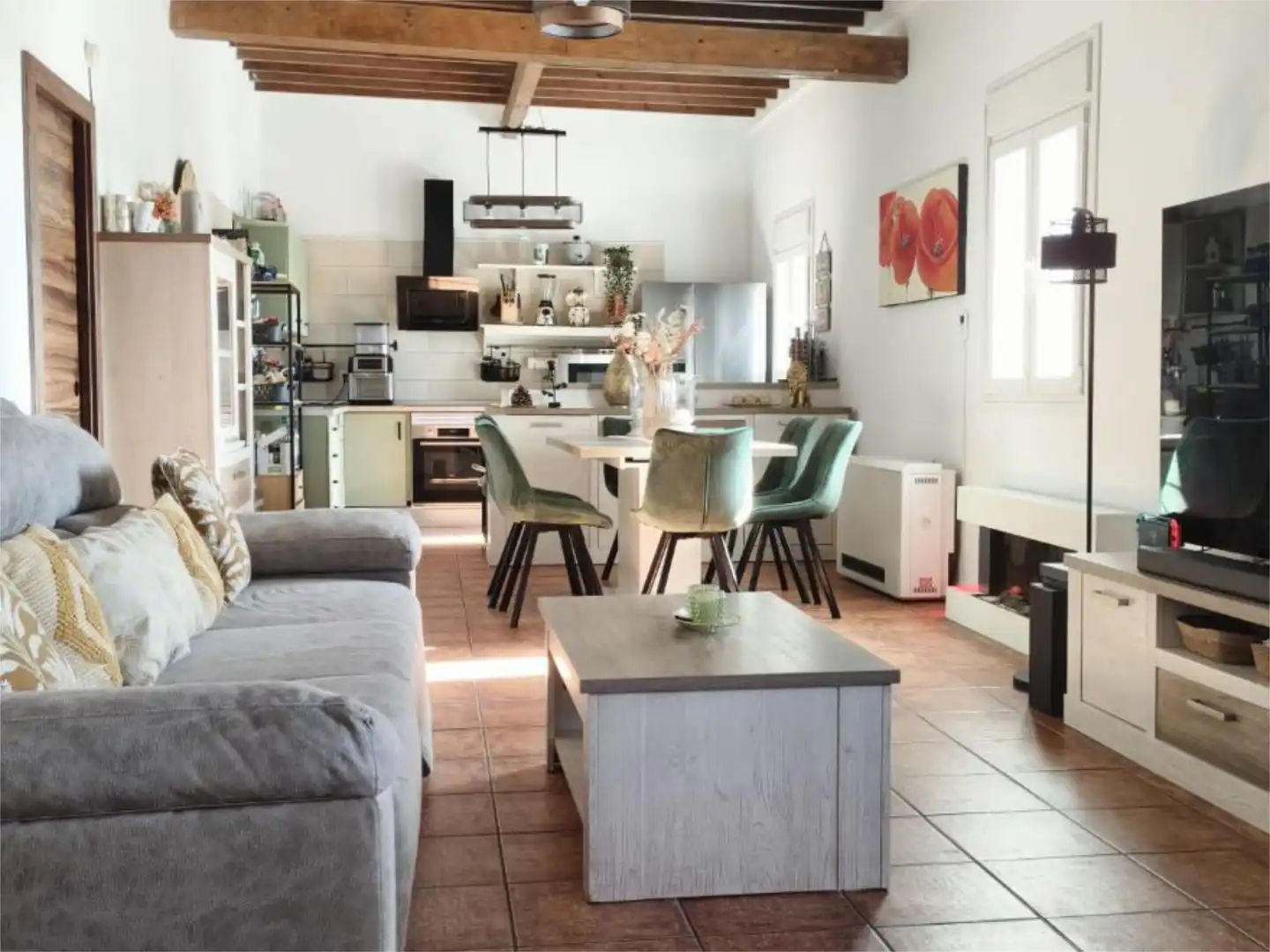 Casa o chalet en venta en Camino Finca el Llano, 28, Pechina Sala de estar de Casa o chalet en venta en Pechina con Aire acondicionado, Terraza y Piscina
