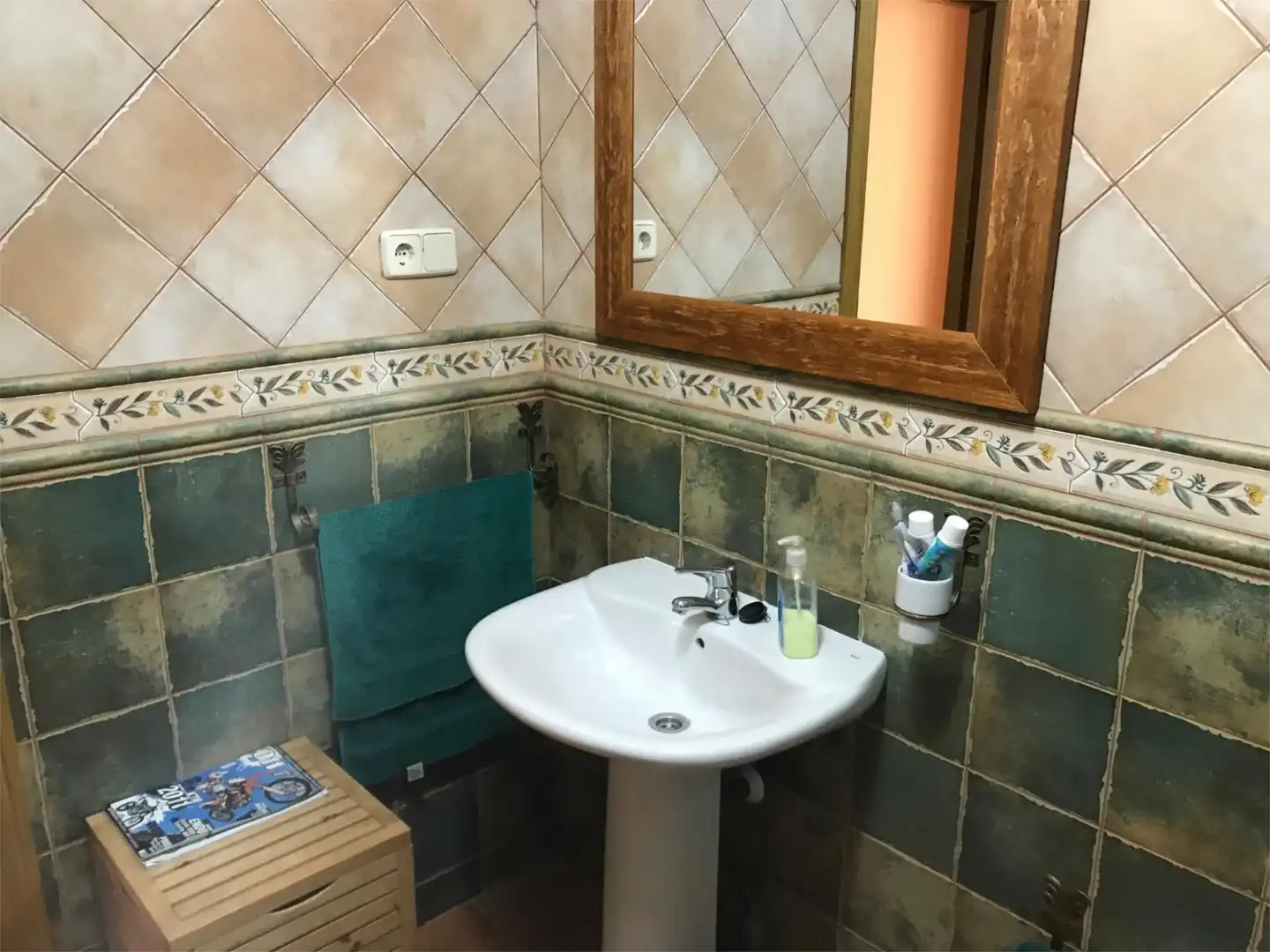 Bany de Casa o xalet en venda en Tribaldos amb Aire condicionat, Calefacció i Jardí privat
