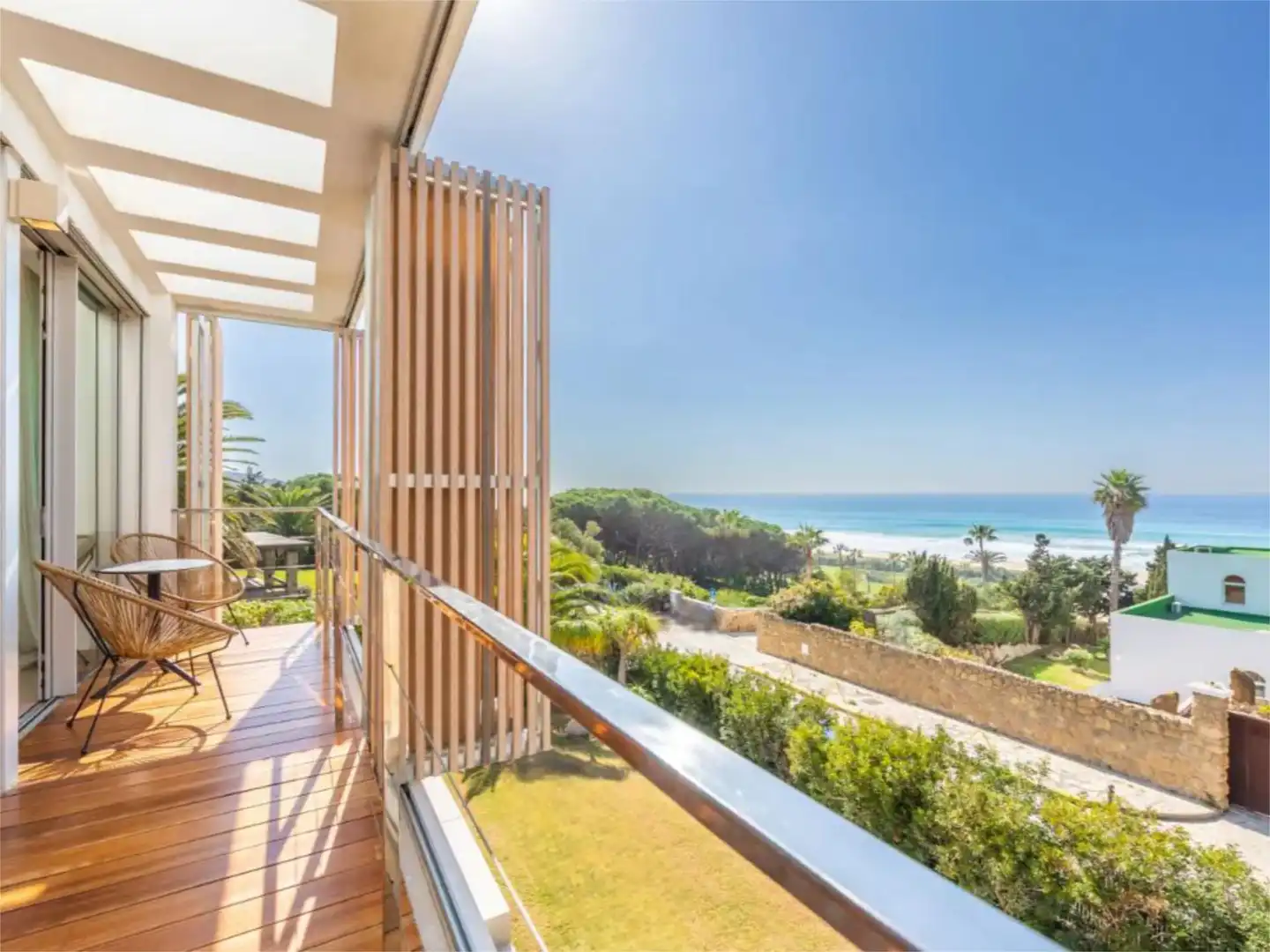 Houses for sale in Urbanización Atlanterra J, 3, Alemanes Terrace of Houses for sale in Zahara de los Atunes with Air Conditioner, Terrace and Swimming Pool