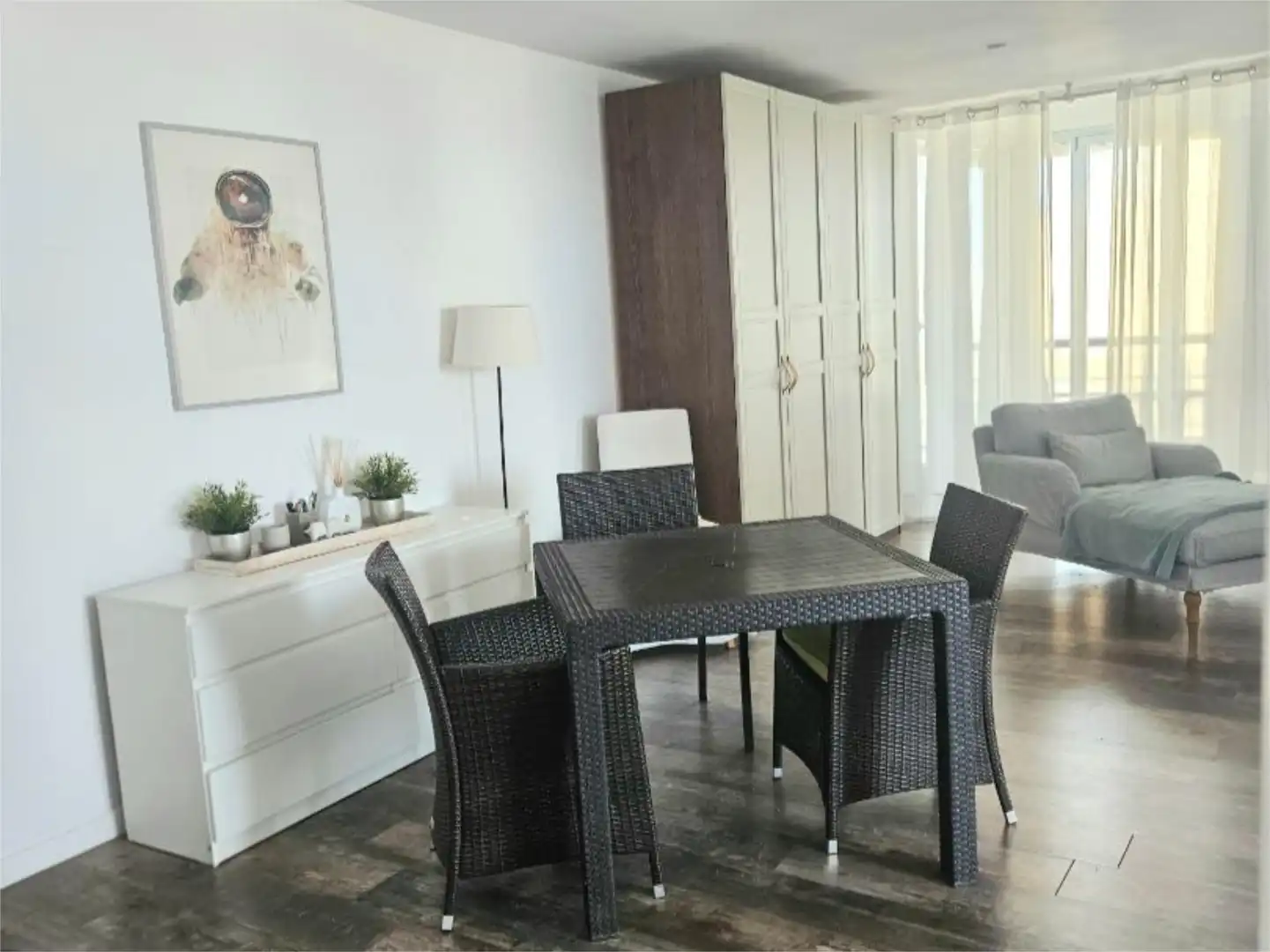 Dining room of Flat for sale in  Palma de Mallorca  with Air Conditioner and Balcony
