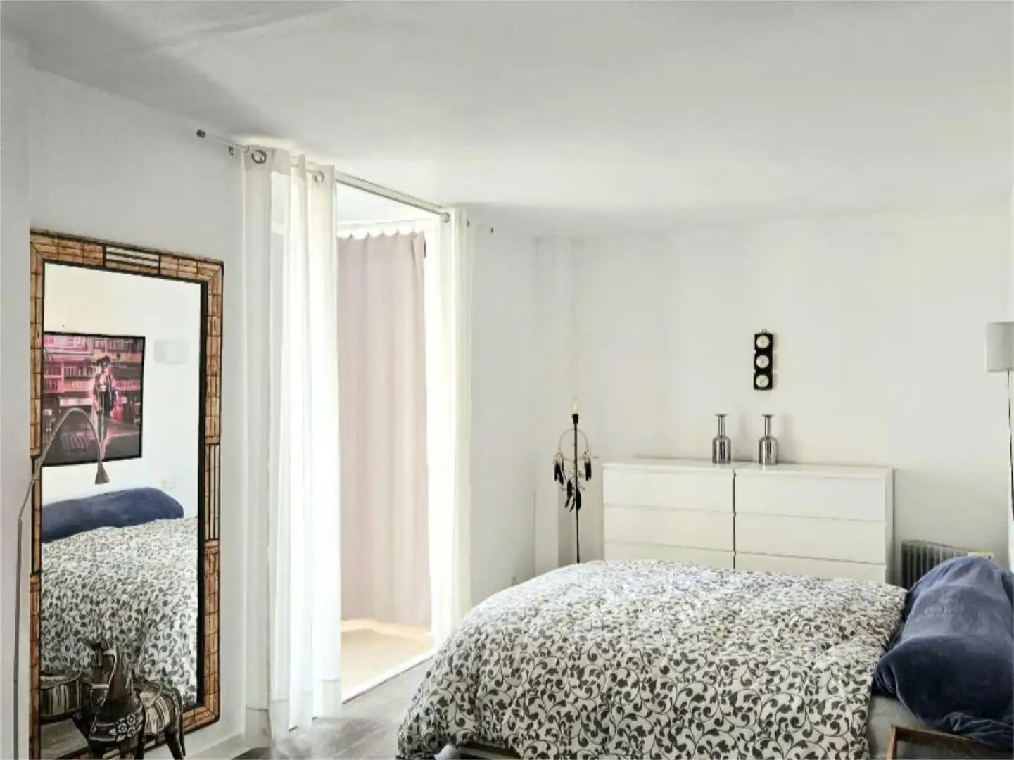 Bedroom of Flat for sale in  Palma de Mallorca  with Air Conditioner and Balcony