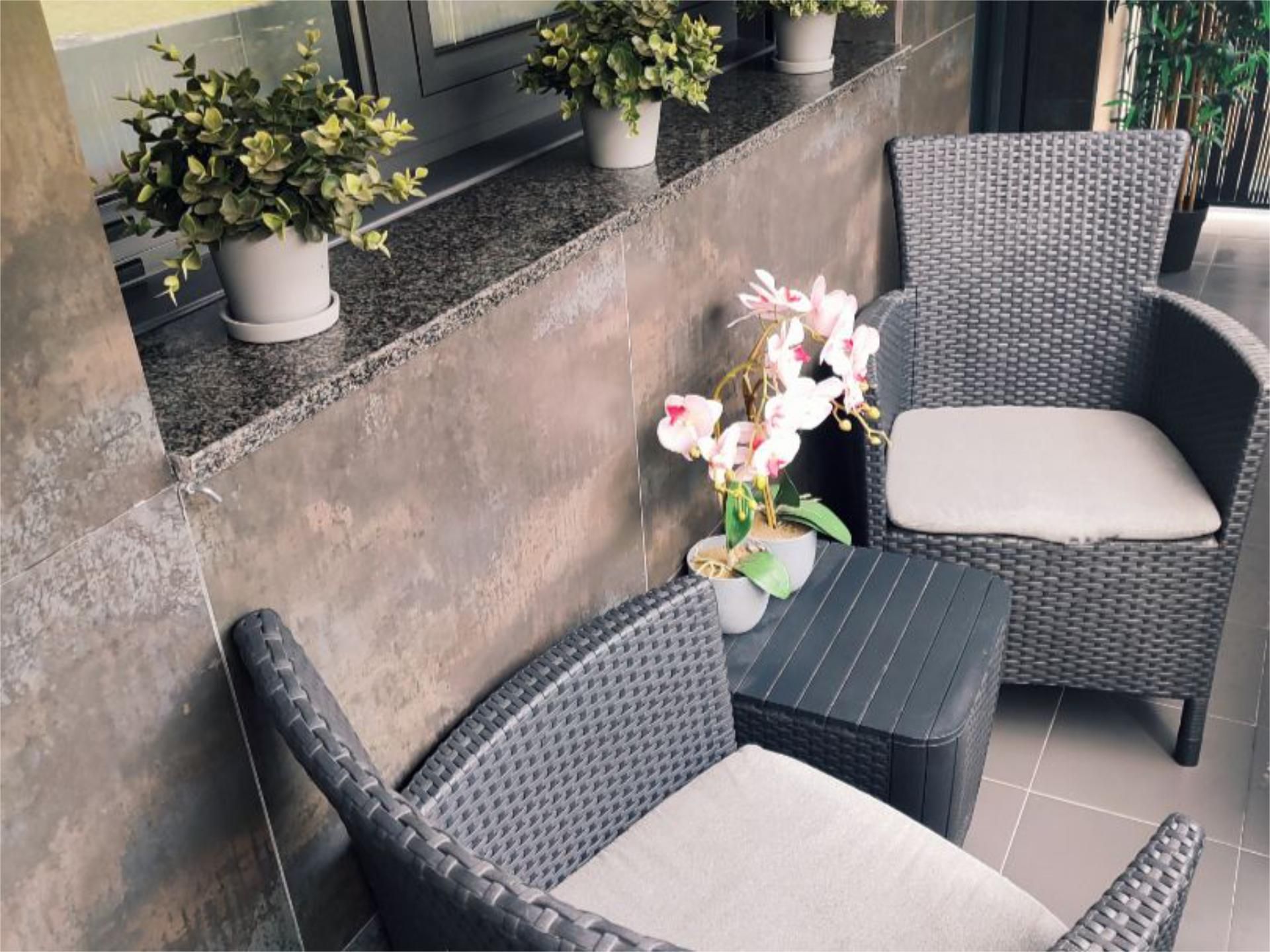 Terrace of Flat for sale in Barbadás  with Heating, Parquet flooring and Storage room