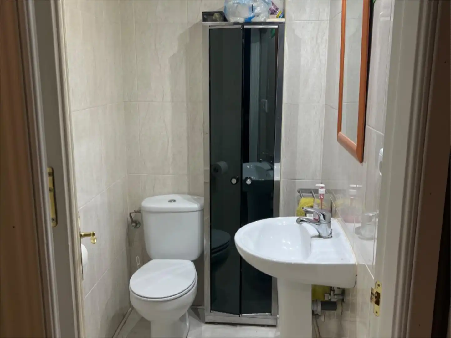 Bany de Apartament per a compartir en Tierz amb Calefacció, Jardí privat i Terrassa