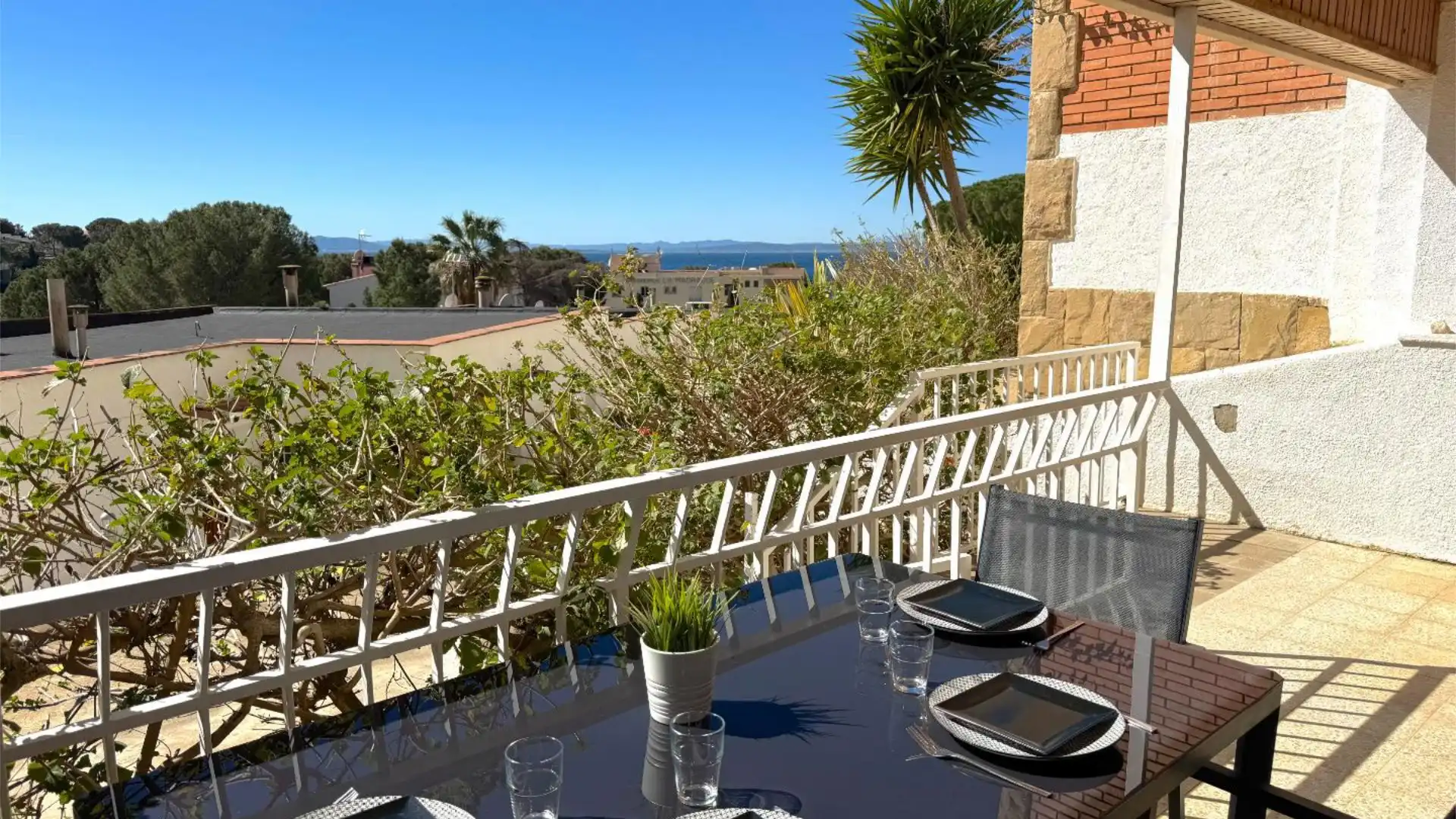 Terrace of Flat for sale in Roses  with Terrace, Furnished and Community parking