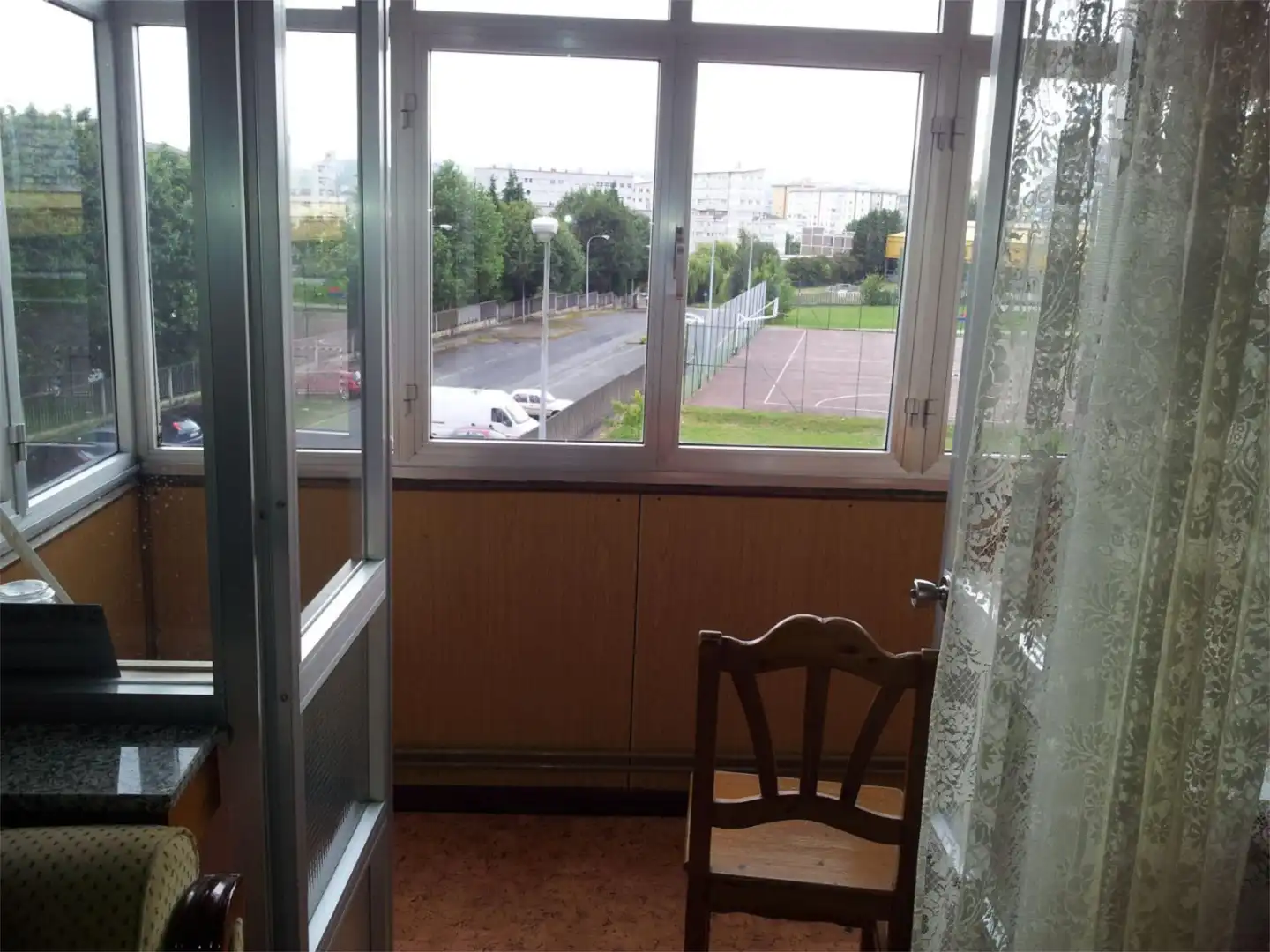 Bedroom of Flat for sale in Ferrol  with Heating, Private garden and Parquet flooring