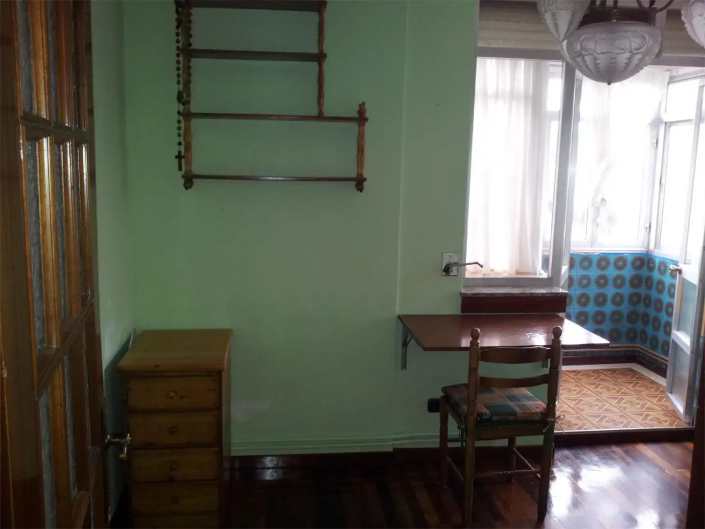 Bedroom of Flat for sale in Ferrol  with Heating, Private garden and Parquet flooring