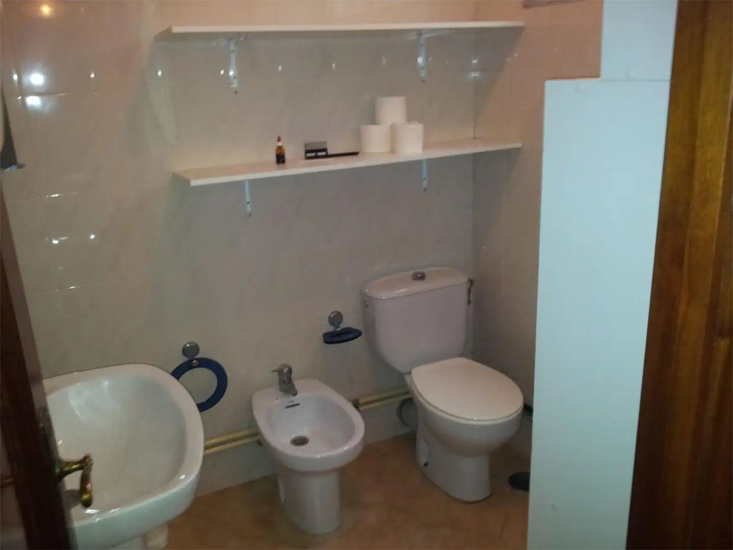 Bathroom of Flat for sale in Ferrol  with Heating, Private garden and Parquet flooring