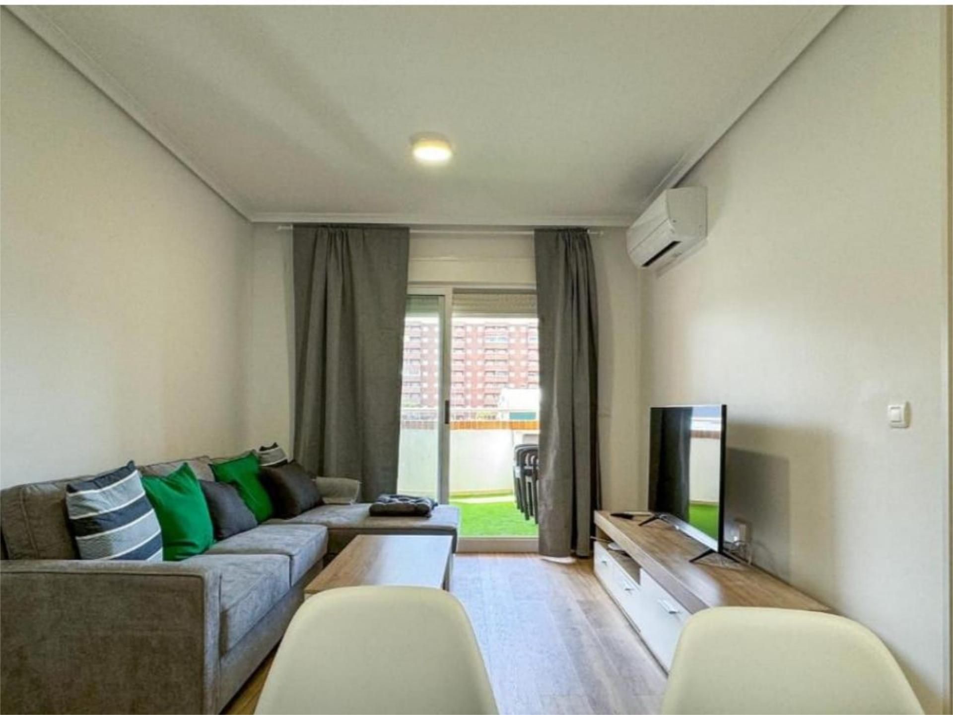 Sala d'estar de Pis en venda en Oropesa del Mar / Orpesa amb Aire condicionat, Piscina i Balcó