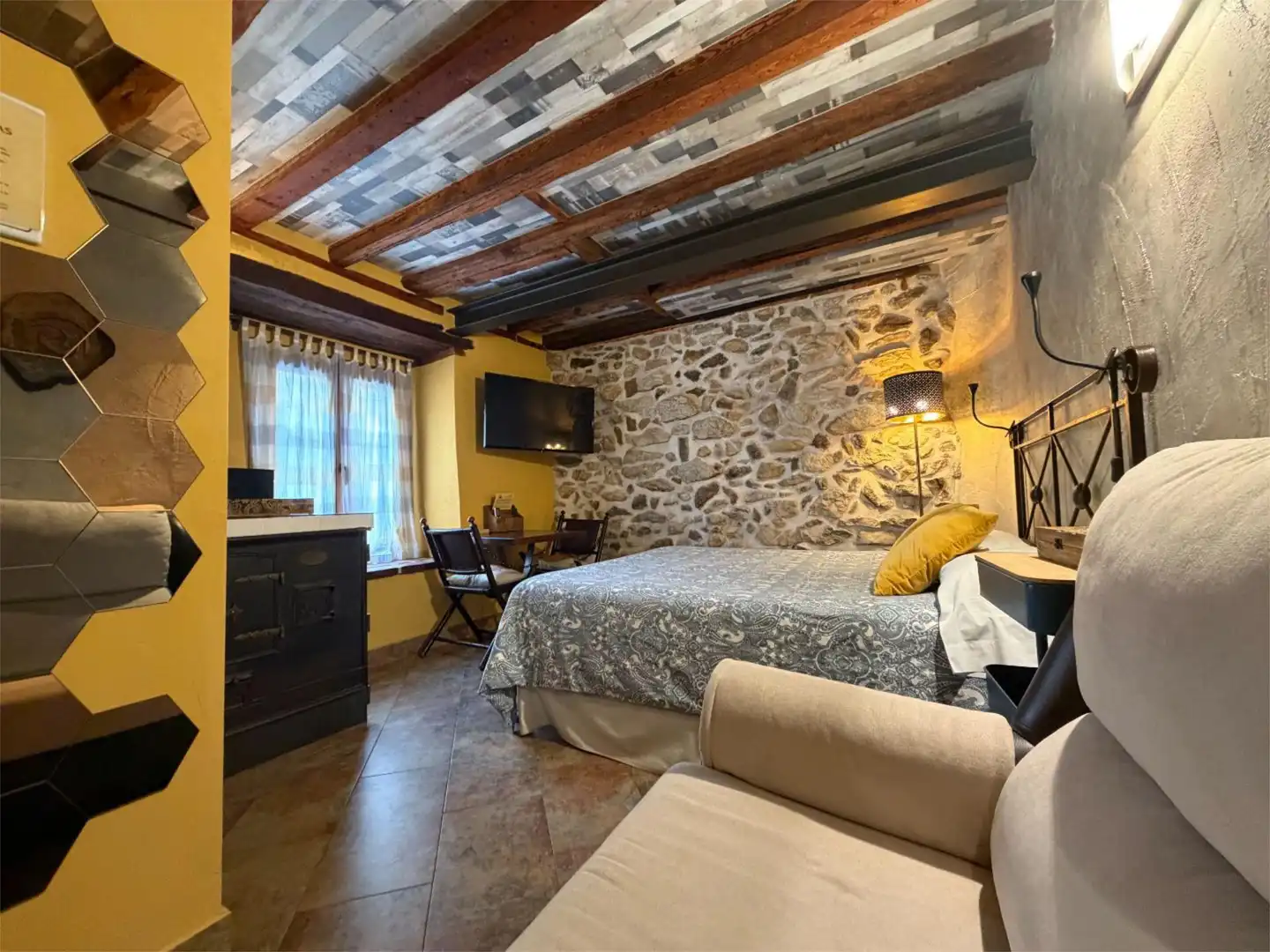 Bedroom of Detached homes for sale in Buitrago del Lozoya  with Air Conditioner, Heating and Terrace