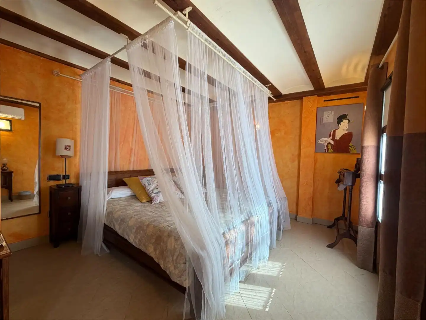 Bedroom of Detached homes for sale in Buitrago del Lozoya  with Air Conditioner, Heating and Terrace