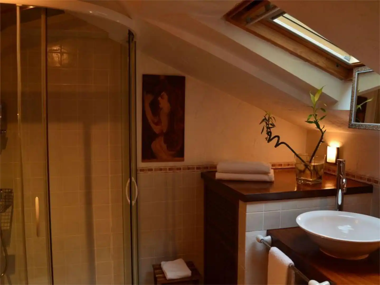 Bathroom of Detached homes for sale in Buitrago del Lozoya  with Air Conditioner, Heating and Terrace