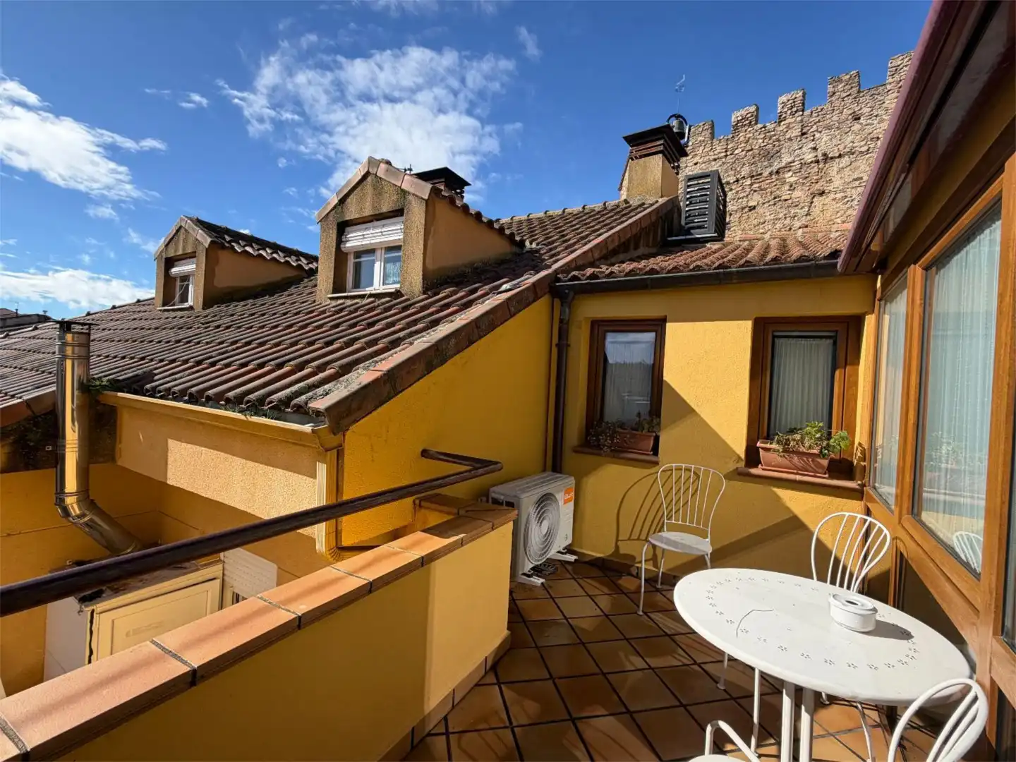 Balcony of Detached homes for sale in Buitrago del Lozoya  with Air Conditioner, Heating and Terrace
