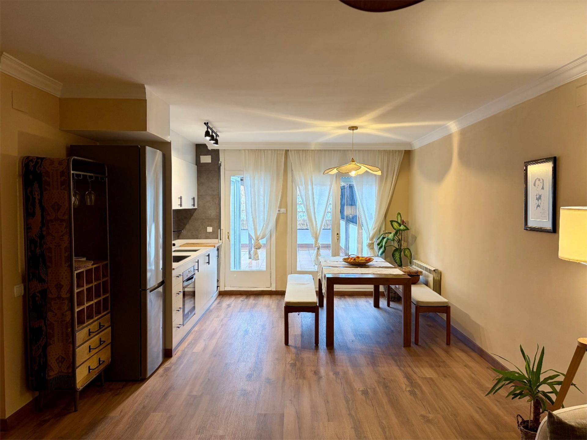 Kitchen of Flat for sale in Igualada  with Heating, Parquet flooring and Terrace