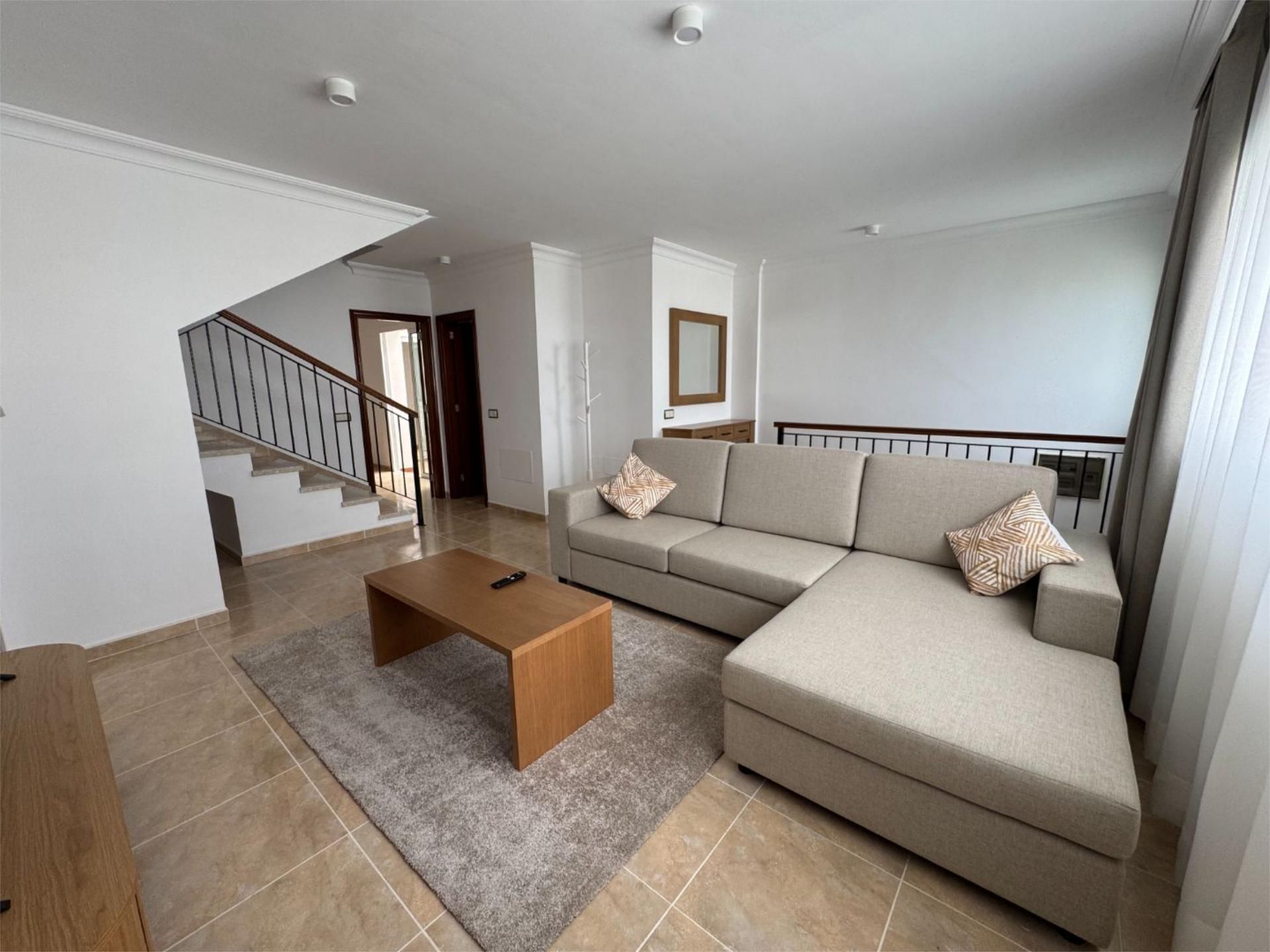 Wohnzimmer von Einfamilien-Reihenhaus miete in La Guancha mit Terrasse und Möbliert