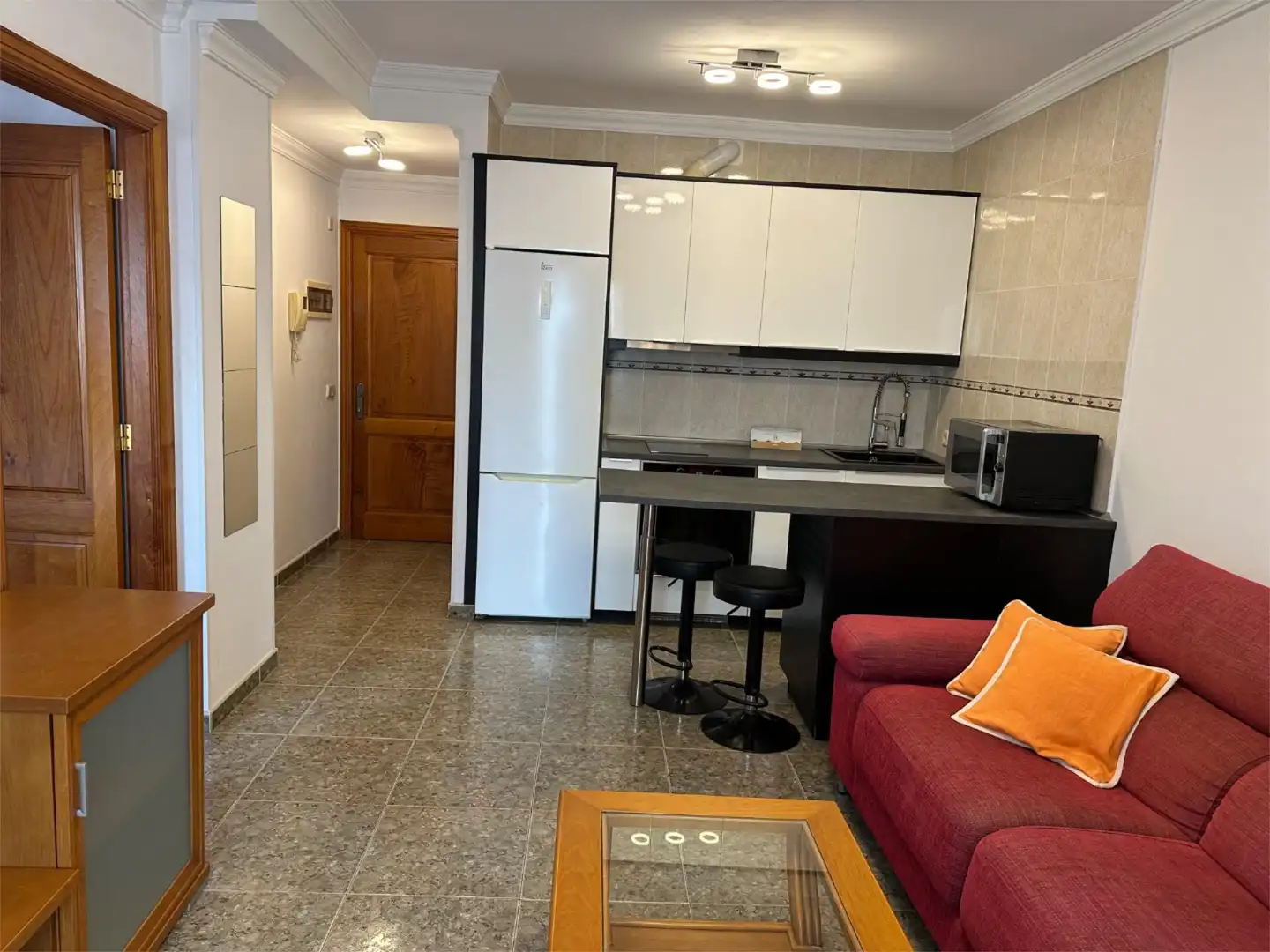 Kitchen of Flat for rent in Las Palmas de Gran Canaria  with Furnished and Balcony