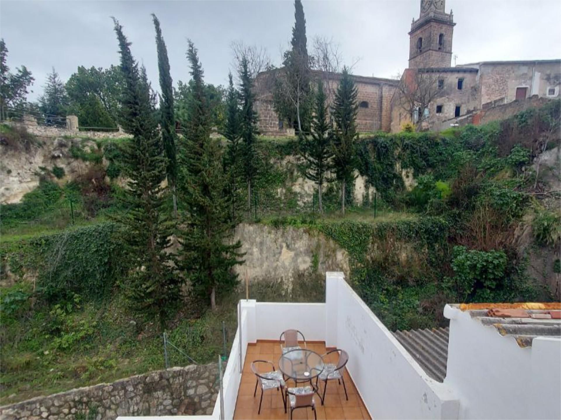 Jardín de Casa adosada de alquiler en Albaida con Calefacción, Terraza y Amueblado