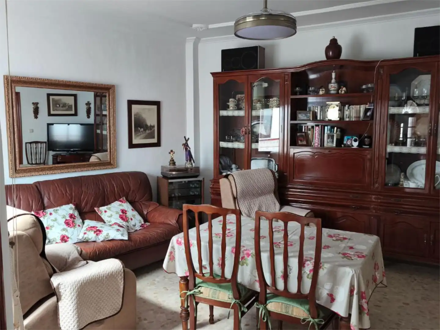 Piso en venta en La Rambla Sala de estar de Piso en venta en La Rambla con Aire acondicionado, Calefacción y Terraza