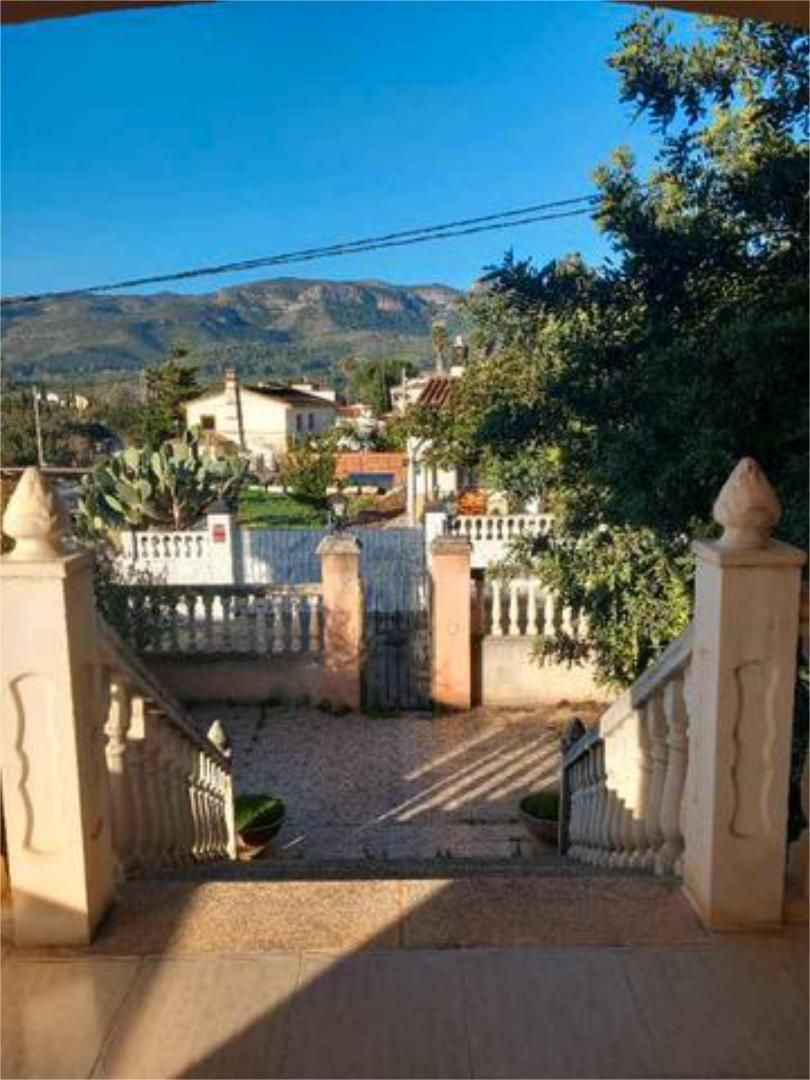 Vista exterior de Casa adosada en venta en Palma de Gandia con Calefacción, Jardín privado y Terraza