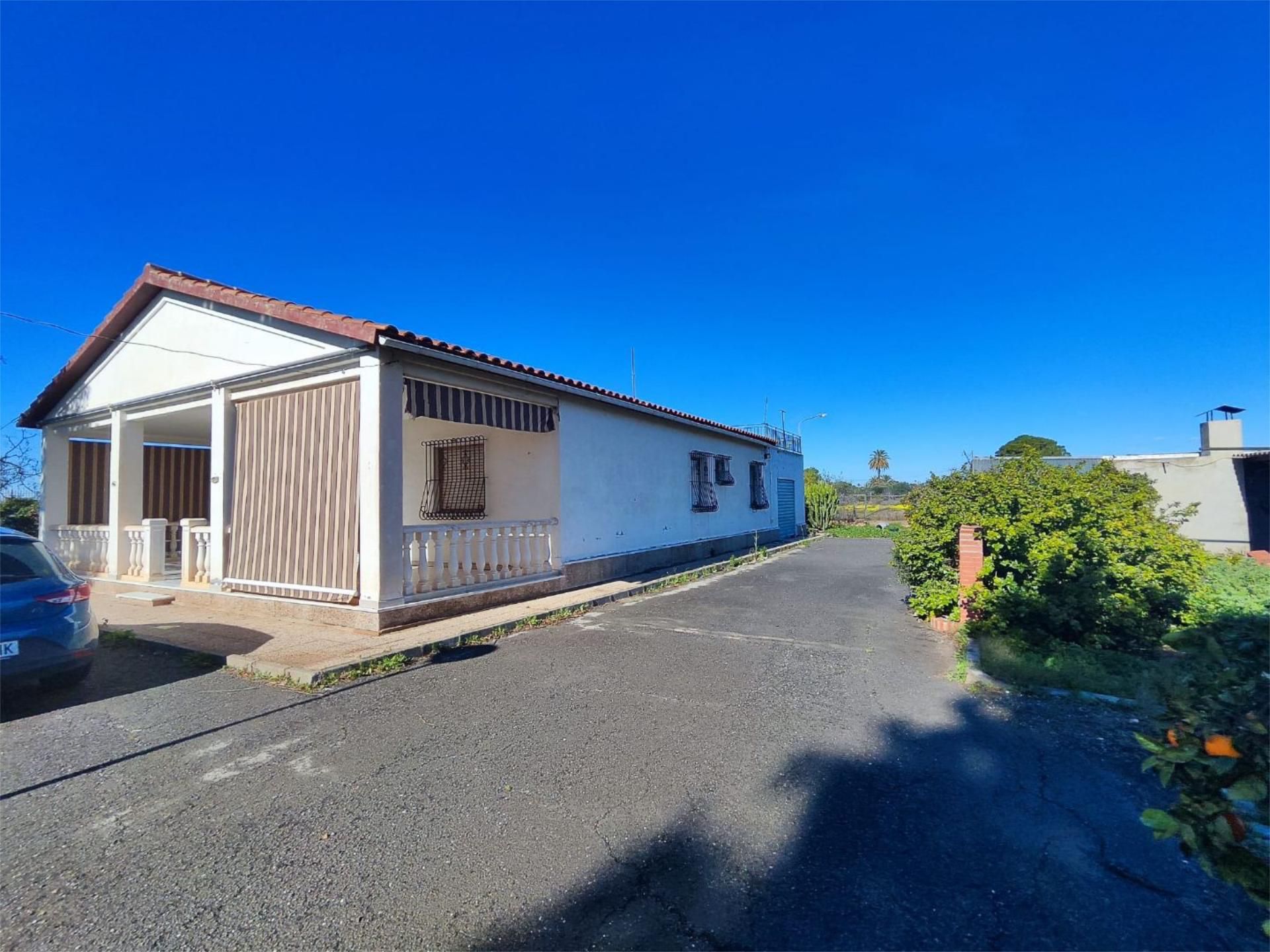 Vista exterior de Casa o chalet en venta en Elche / Elx con Jardín privado, Terraza y Amueblado