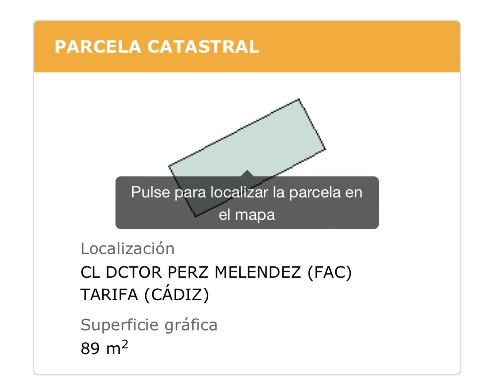 Exterior view of Land for sale in Tarifa