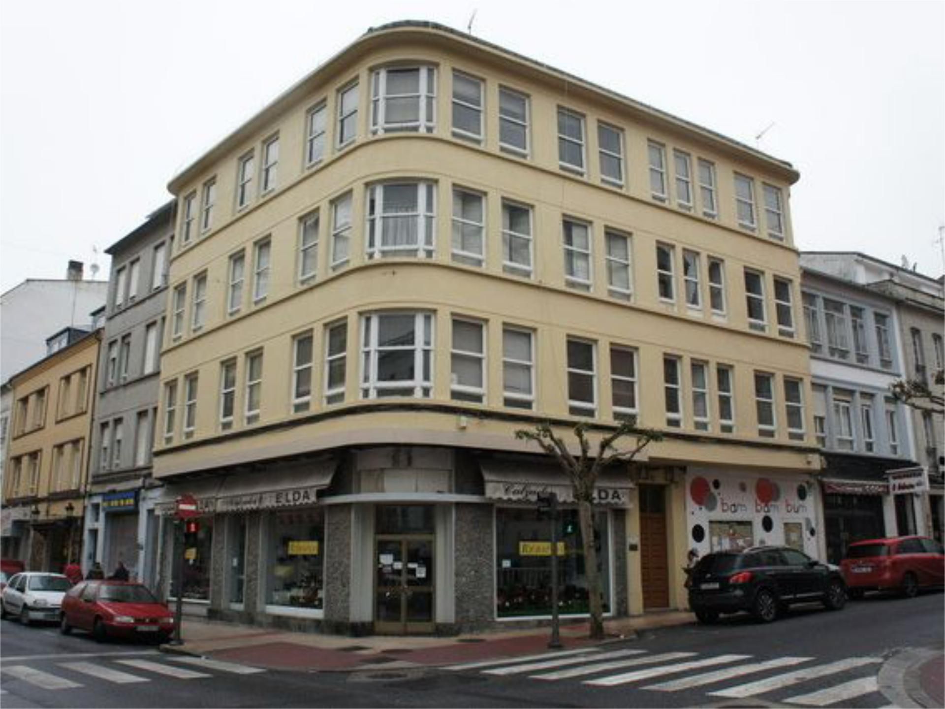 Vista exterior de Casa adosada en venda en Lugo Capital