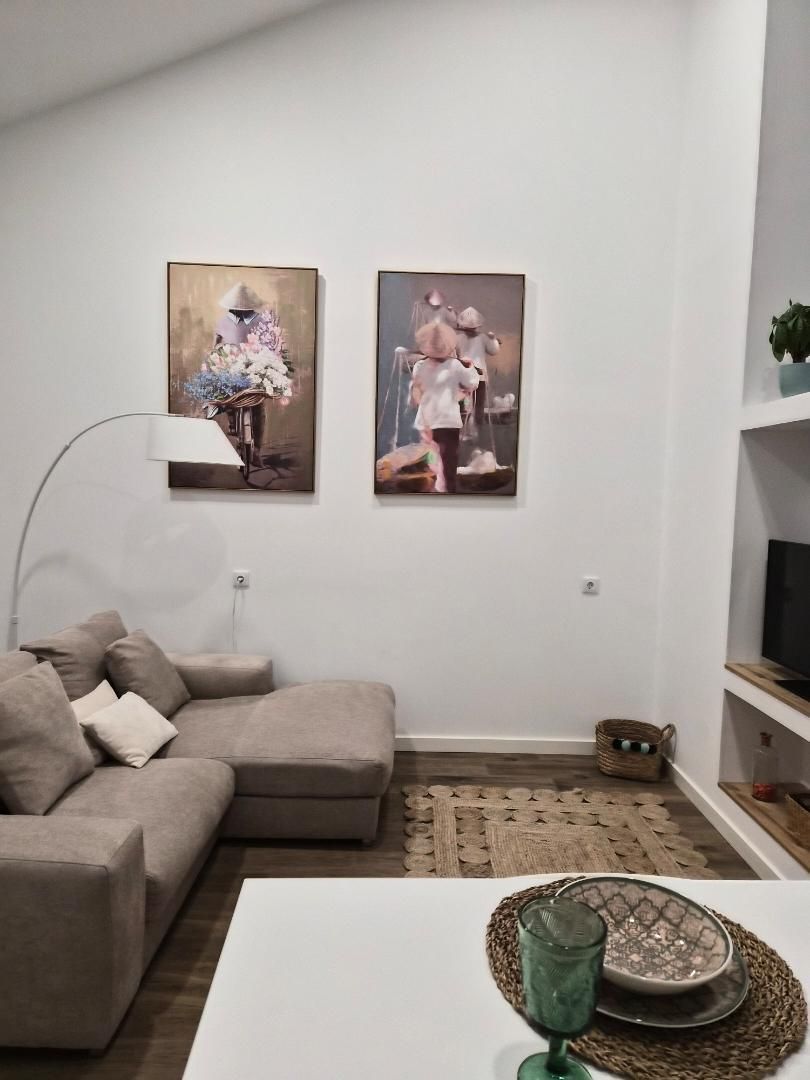 Sala d'estar de Loft de lloguer en Petrer amb Aire condicionat, Calefacció i Parquet