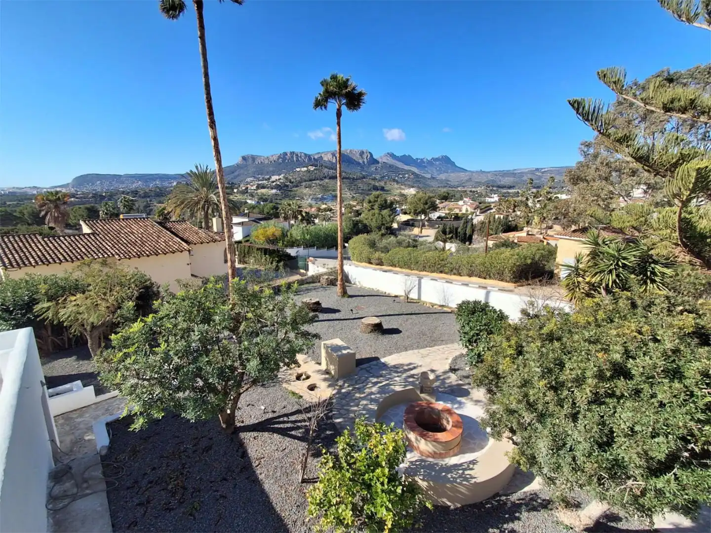 Vista exterior de Piso en venta en Calpe / Calp con Aire acondicionado, Terraza y Piscina