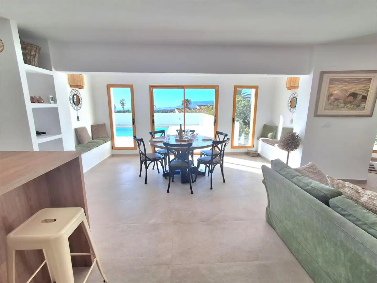 Comedor de Piso en venta en Calpe / Calp con Aire acondicionado, Terraza y Piscina