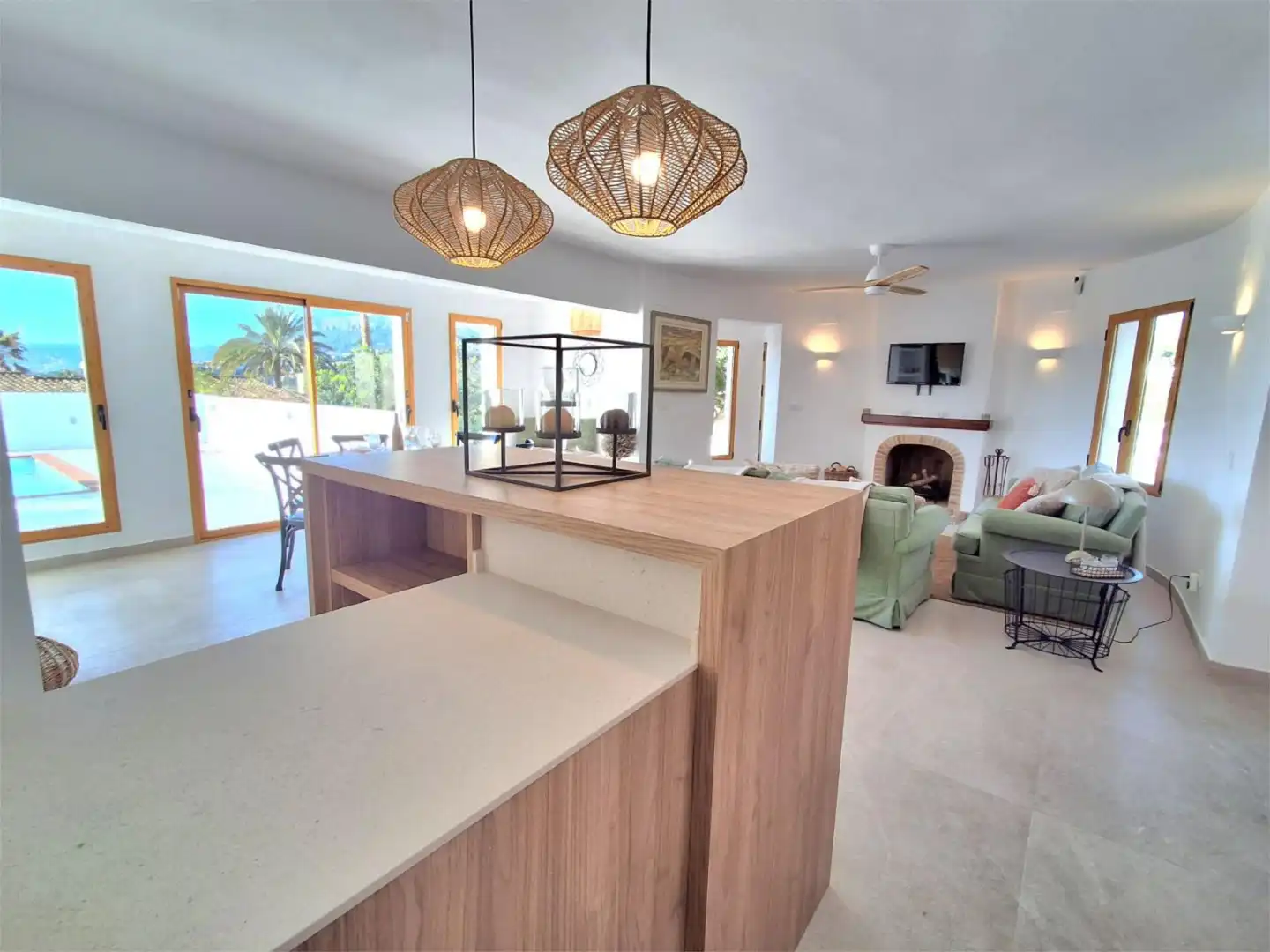 Cocina de Piso en venta en Calpe / Calp con Aire acondicionado, Terraza y Piscina