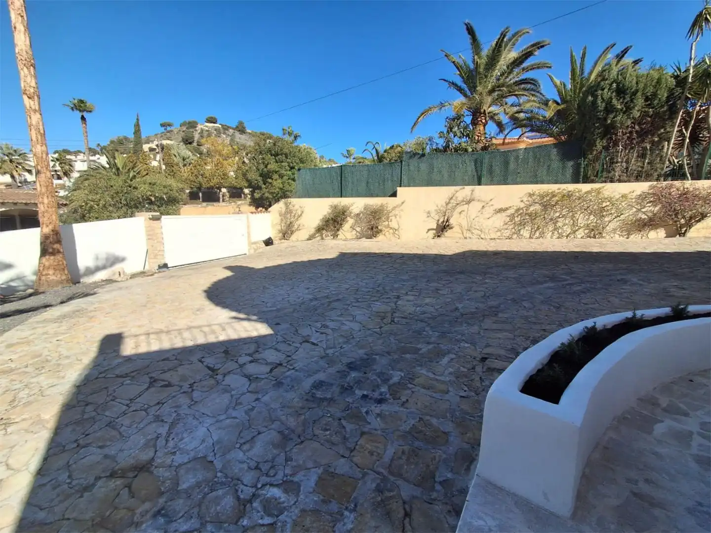 Jardín de Piso en venta en Calpe / Calp con Aire acondicionado, Terraza y Piscina
