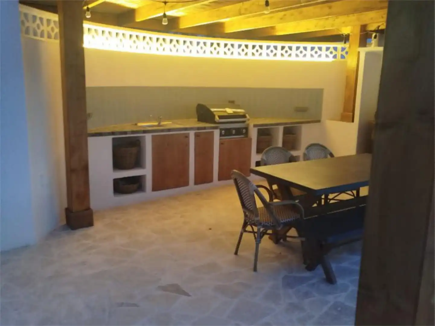 Terraza de Piso en venta en Calpe / Calp con Aire acondicionado, Terraza y Piscina
