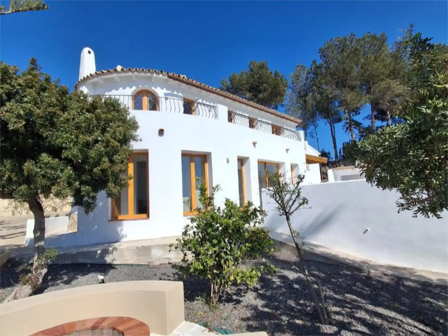 Vista exterior de Piso en venta en Calpe / Calp con Aire acondicionado, Terraza y Piscina