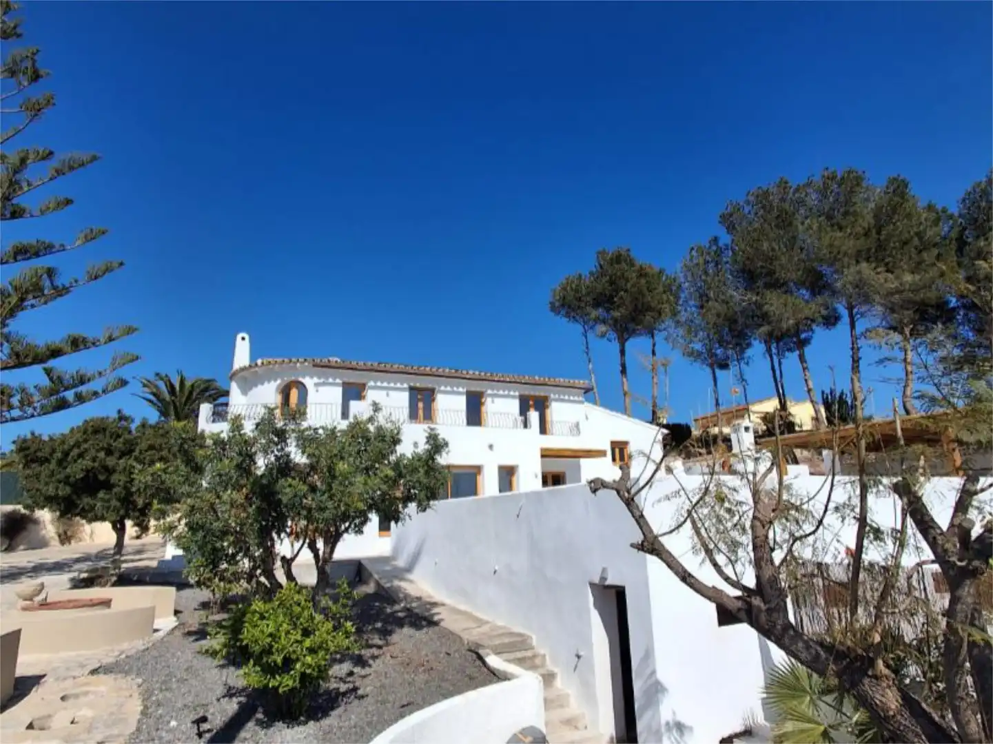 Vista exterior de Piso en venta en Calpe / Calp con Aire acondicionado, Terraza y Piscina