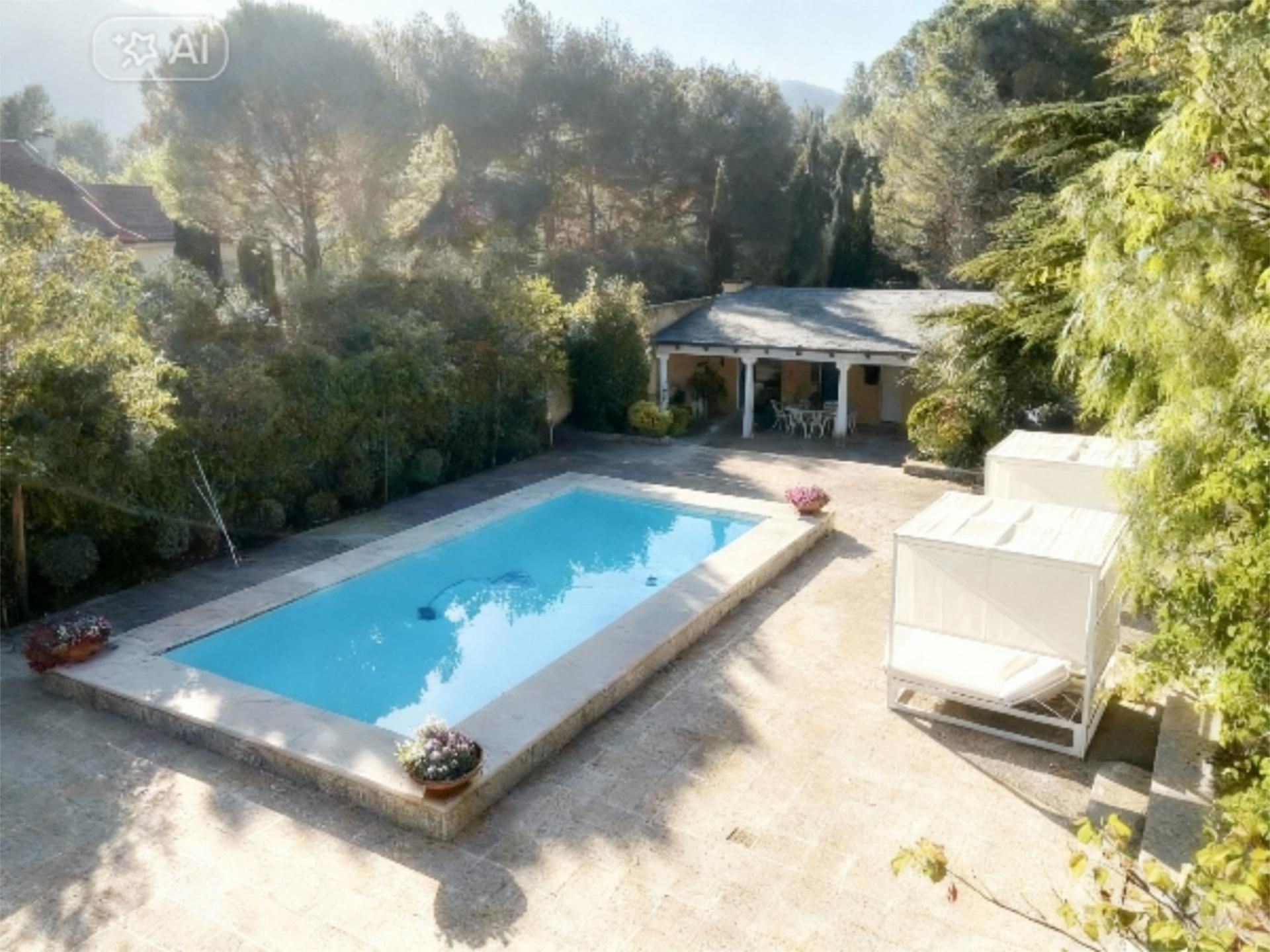 Piscina de Casa o xalet en venda en Muro de Alcoy amb Aire condicionat, Terrassa i Piscina