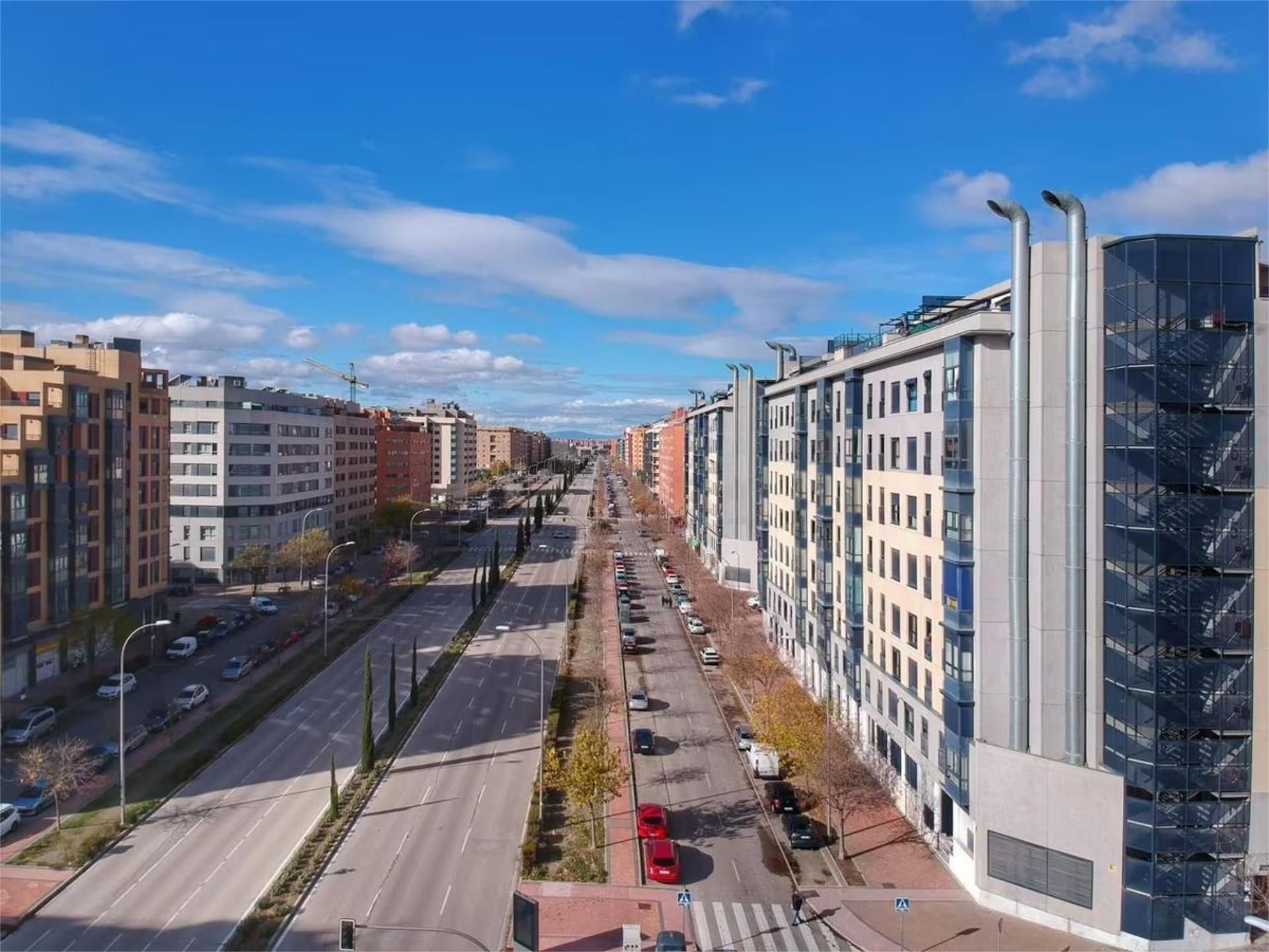 Exterior view of Attic to rent in  Madrid Capital  with Air Conditioner, Heating and Terrace
