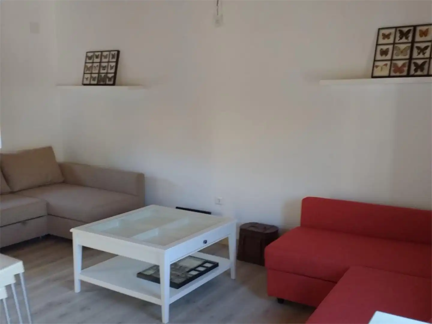 Wohnzimmer von Wohnung zum Verkauf in Herrera de Pisuerga mit Heizung, Privatgarten und Parkett