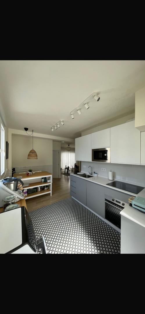 Kitchen of Flat to share in  Sevilla Capital  with Air Conditioner, Heating and Furnished