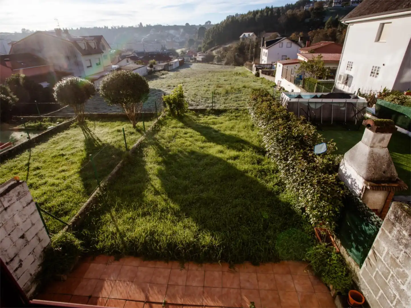 Jardín de Casa o chalet en venta en Culleredo con Terraza