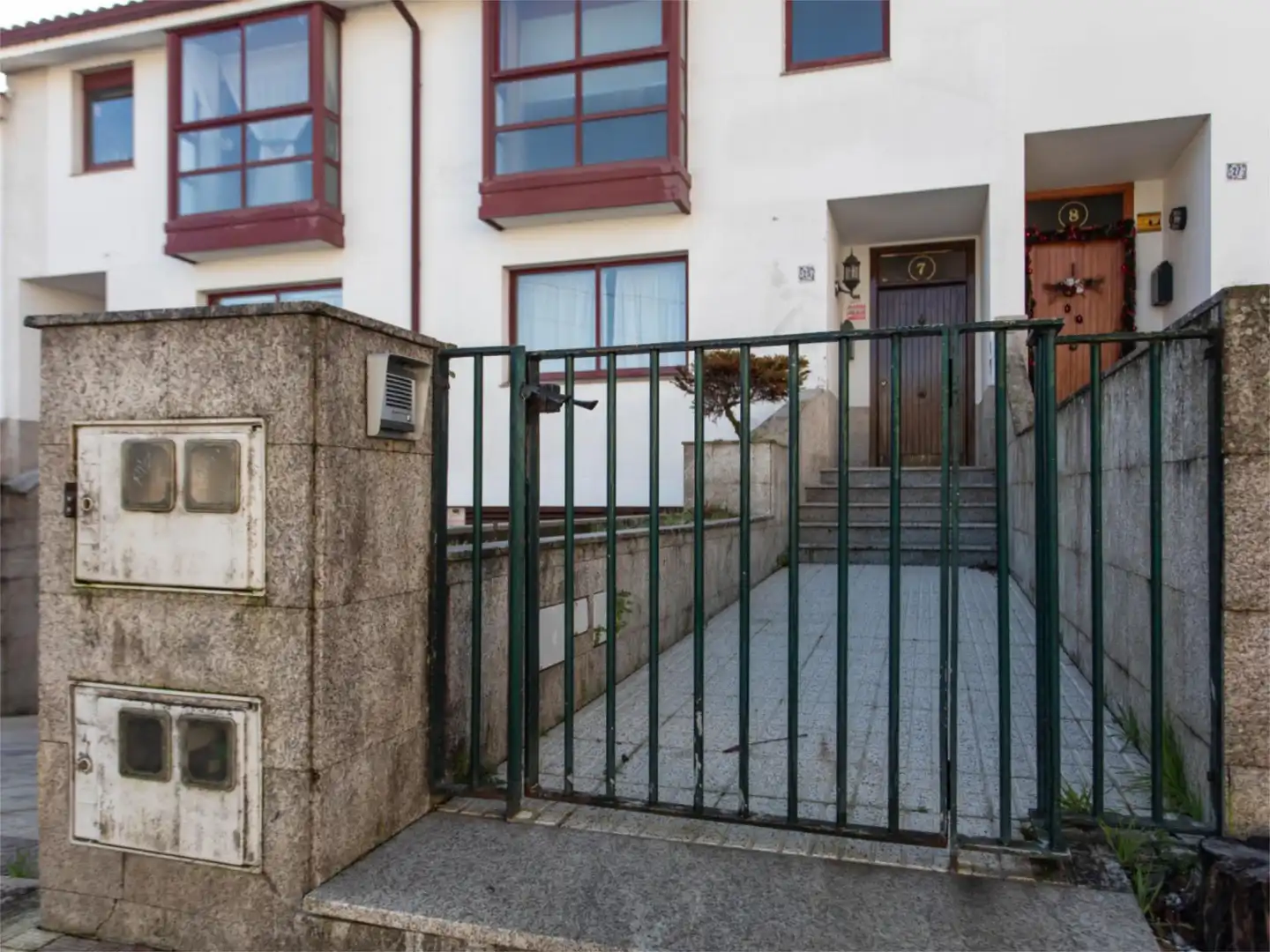 Vista exterior de Casa o chalet en venta en Culleredo con Terraza