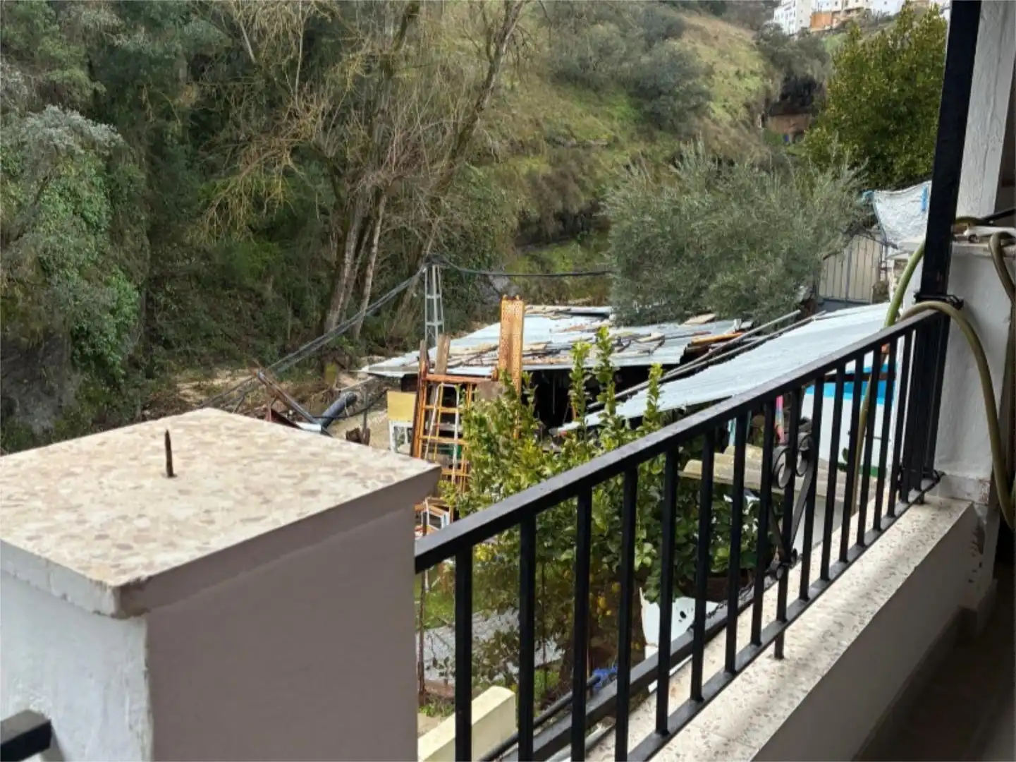 Flat for sale in Calle Carril Bajo, 23, Setenil de las Bodegas Balcony of Flat for sale in Setenil de las Bodegas with Air Conditioner, Heating and Private garden