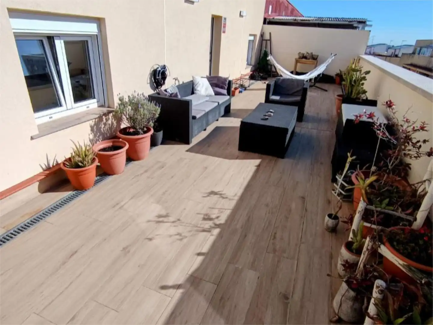 Wohnung zum Verkauf in Carrer de la Vall d'Ordesa, 15, El Turó de la Peira Terrasse von Wohnung zum Verkauf in Barcelona mit Klimaanlage, Heizung und Parkett