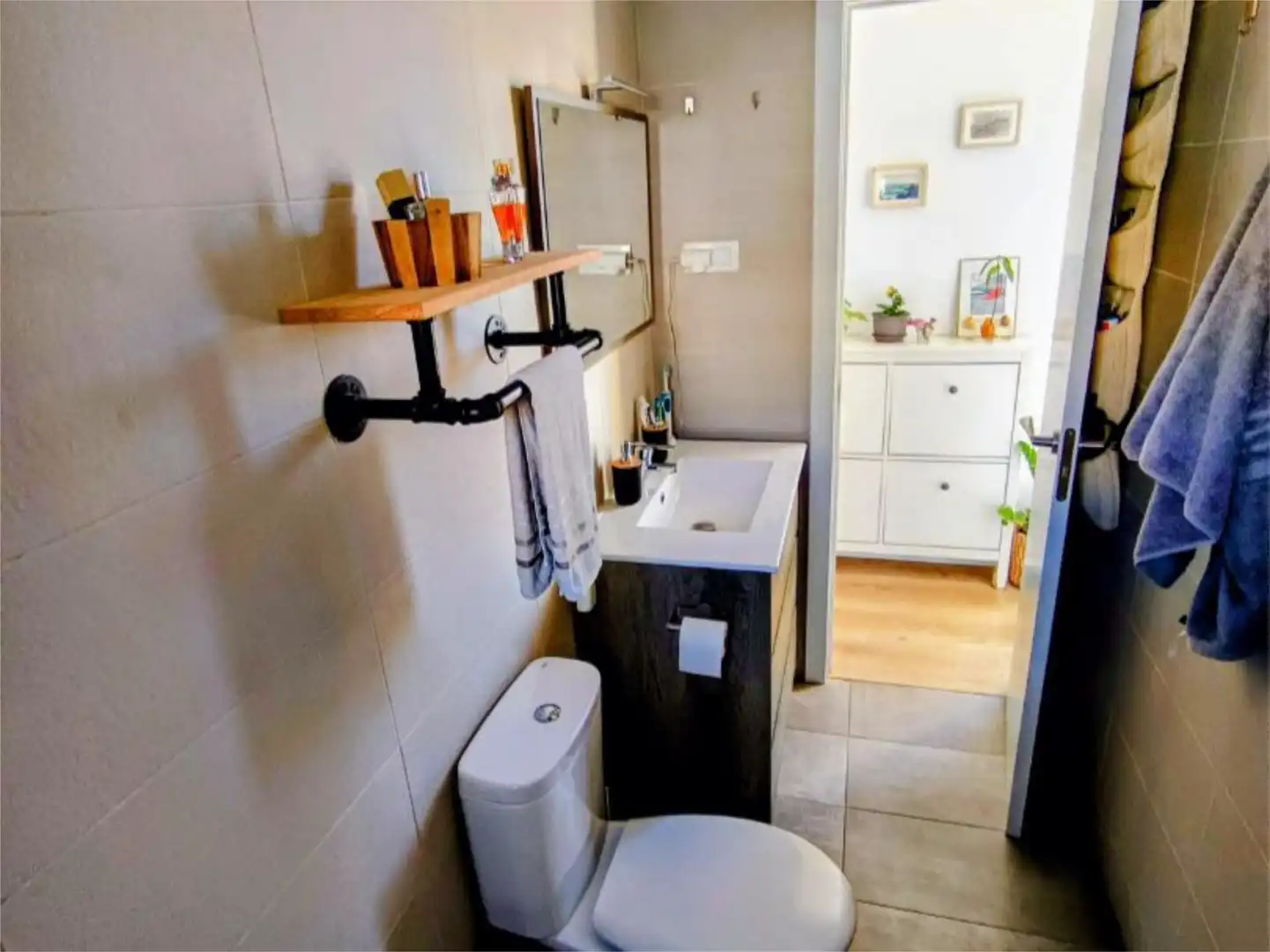 Wohnung zum Verkauf in Carrer de la Vall d'Ordesa, 15, El Turó de la Peira Badezimmer von Wohnung zum Verkauf in Barcelona mit Klimaanlage, Heizung und Parkett