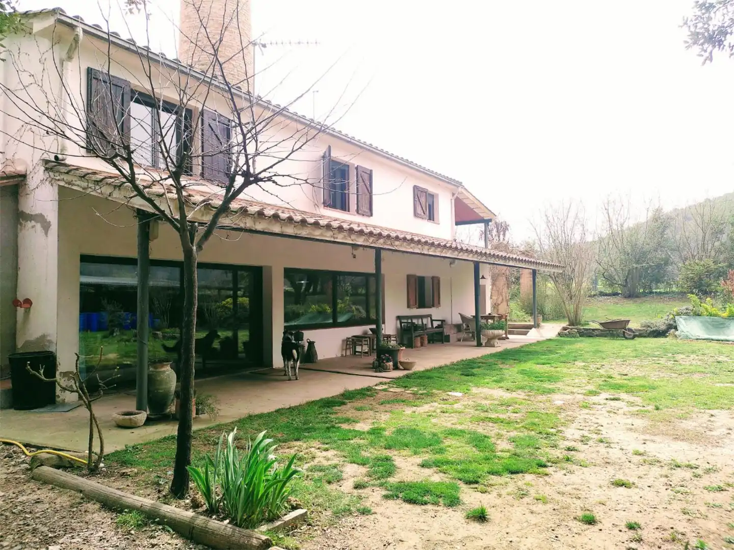 Wohnung zum Verkauf in C. Cruanyes, 2, Camós Terrasse von Wohnung zum Verkauf in Camós mit Heizung, Privatgarten und Parkett