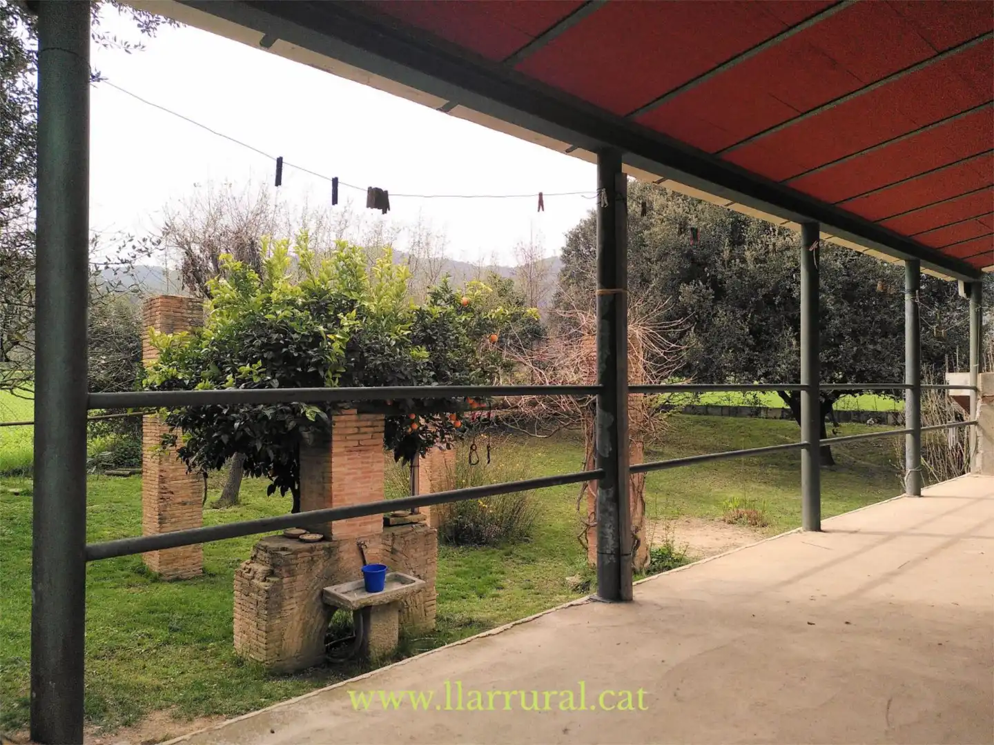 Wohnung zum Verkauf in C. Cruanyes, 2, Camós Terrasse von Wohnung zum Verkauf in Camós mit Heizung, Privatgarten und Parkett