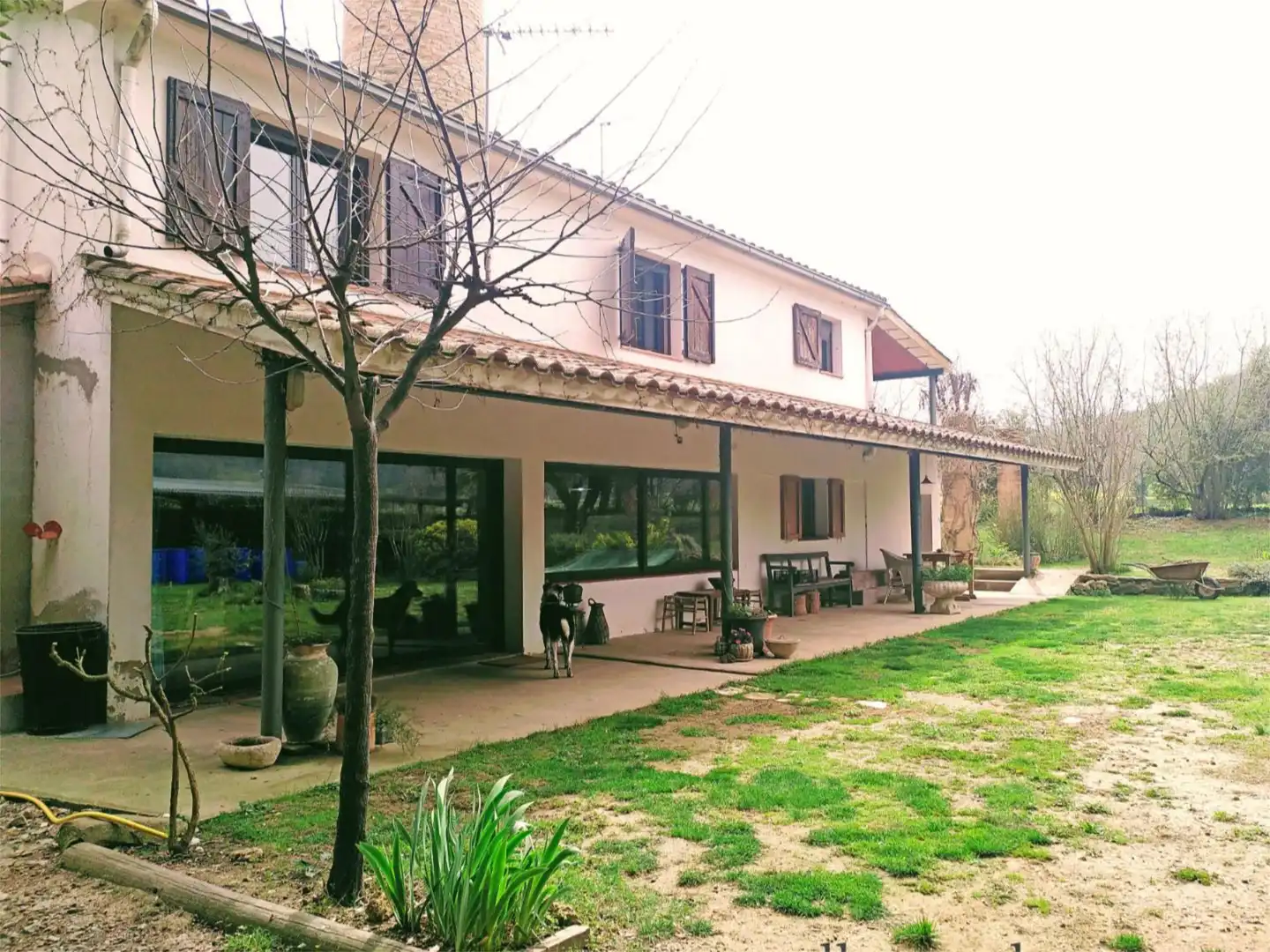 Wohnung zum Verkauf in C. Cruanyes, 2, Camós Garten von Wohnung zum Verkauf in Camós mit Heizung, Privatgarten und Parkett