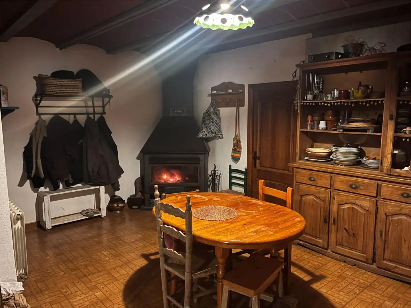 Wohnung zum Verkauf in C. Cruanyes, 2, Camós Esszimmer von Wohnung zum Verkauf in Camós mit Heizung, Privatgarten und Parkett