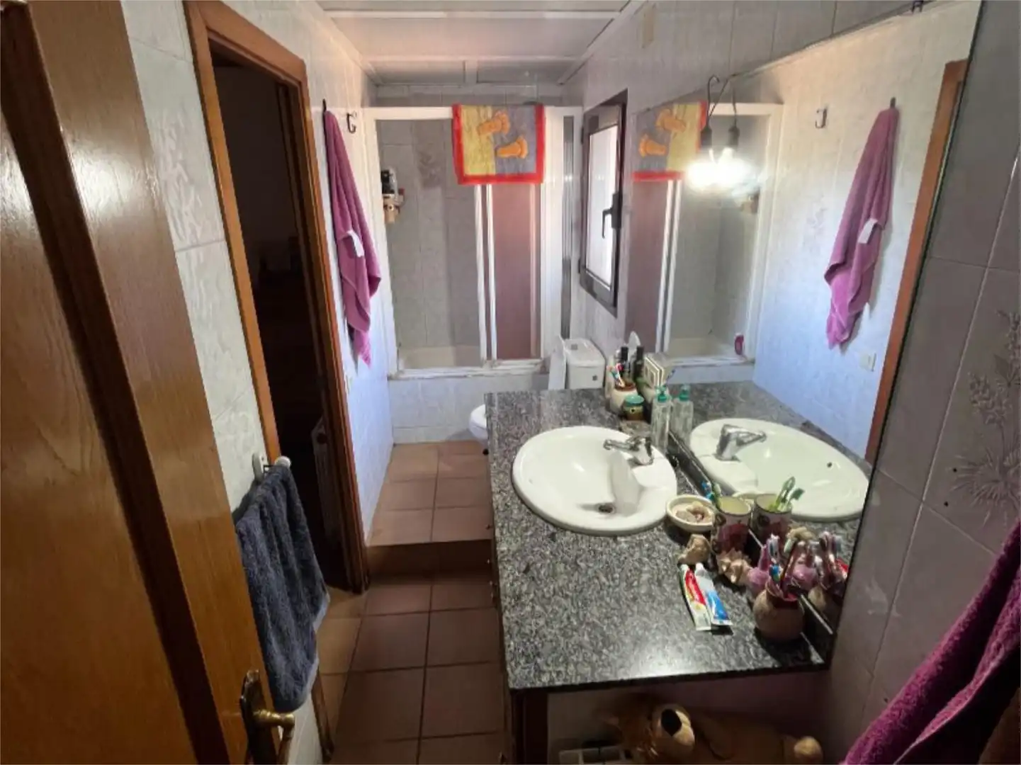 Wohnung zum Verkauf in C. Cruanyes, 2, Camós Badezimmer von Wohnung zum Verkauf in Camós mit Heizung, Privatgarten und Parkett